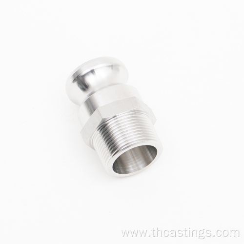 custom stainless steel cell solvent trap threads-nut CNC-nut